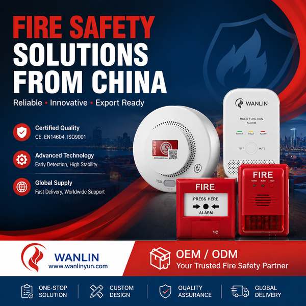 Smoke and Carbon Monoxide Combo Alarm - Wanlin Fire Smoke Alarm OEM Manufacturer in China Best Smoke and Carbon Monoxide Combo Alarm Manufacturer | London, United Kingdom - EN 14604 UL 217 Wanlin Fire