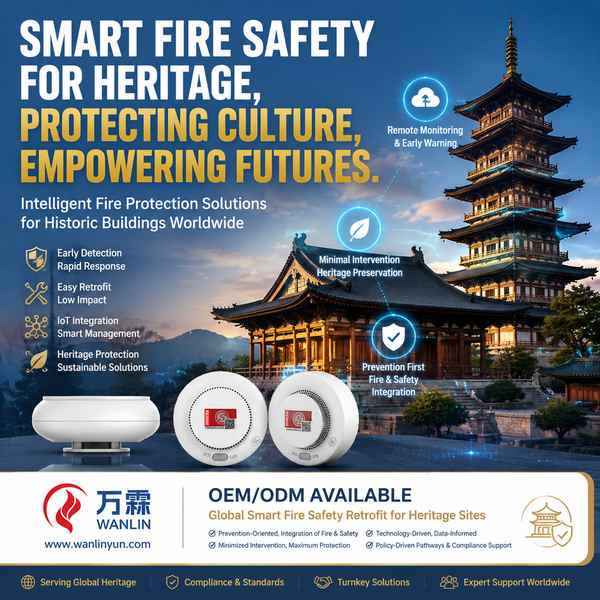 Wireless Smoke Detector without Drilling - Wanlin Fire Heritage Fire Protection OEM Manufacturer in China Best Wireless Smoke Detector without Drilling Manufacturer | New York, United States - CE RoHS Wanlin Fire