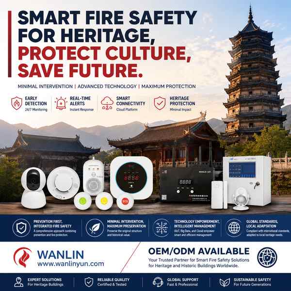 WL-HF900 Wireless Heritage Fire Detection for Philadelphia