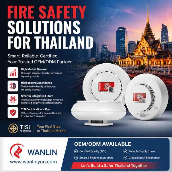 Smart Addressable Fire Panel - Wanlin Fire Alarm OEM Manufacturer in China Best Smart Addressable Fire Panel Manufacturer | Laem Chabang, Thailand - TISI CE RoHS Wanlin Fire