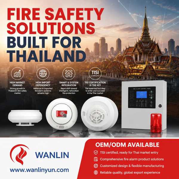 Wireless Smoke Detector - Wanlin Fire Alarm OEM Manufacturer in China Best Wireless Smoke Detector Manufacturer | Chiang Mai, Thailand - TISI CE RoHS Wanlin Fire