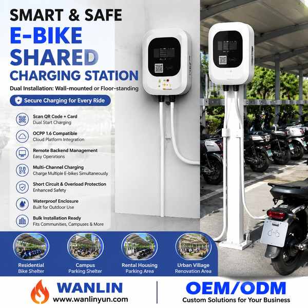 Touchscreen Charging Kiosk - Wanlin Fire EV Charger OEM Manufacturer in China Best Touchscreen Charging Kiosk Manufacturer | New Delhi, India - CE RoHS Wanlin