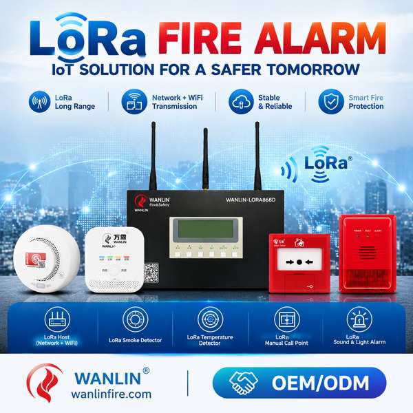 LSS-500 LoRaWAN sounder strobe EN54-3 and EN54-23 for Philadelphia Fire Safety
