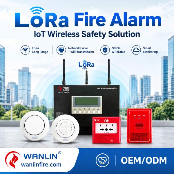 LoRa Wireless Alarm Siren with Strobe - Wanlin Fire LoRaWAN Fire Alarm OEM Manufacturer in China Best LoRa Wireless Alarm Siren with Strobe Manufacturer | Tokyo, Japan - CE EN54 WanlinFire