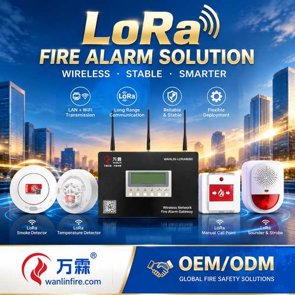 Battery Powered LoRa Smoke Alarm - Wanlin Fire LoRaWAN Fire Alarm OEM Manufacturer in China Best Battery Powered LoRa Smoke Alarm Manufacturer | Mexico City, Mexico - CE EN54 WanlinFire
