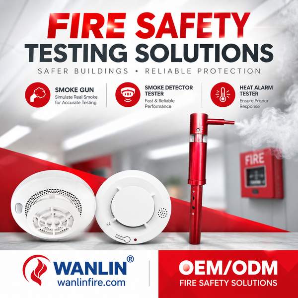Smoke Detector Sensitivity Tester - Wanlin Fire Detector Tester OEM Manufacturer in China Best Smoke Detector Sensitivity Tester Supplier | London, United Kingdom - CE EN54 WanlinFire