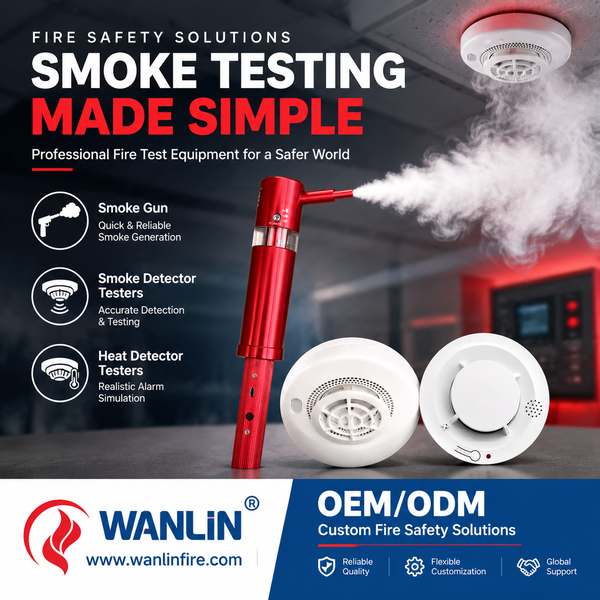Smoke in a Can Tester - Wanlin Fire Detector Tester OEM Manufacturer in China Best Smoke in a Can Tester Supplier | Berlin, Germany - CE EN54 WanlinFire