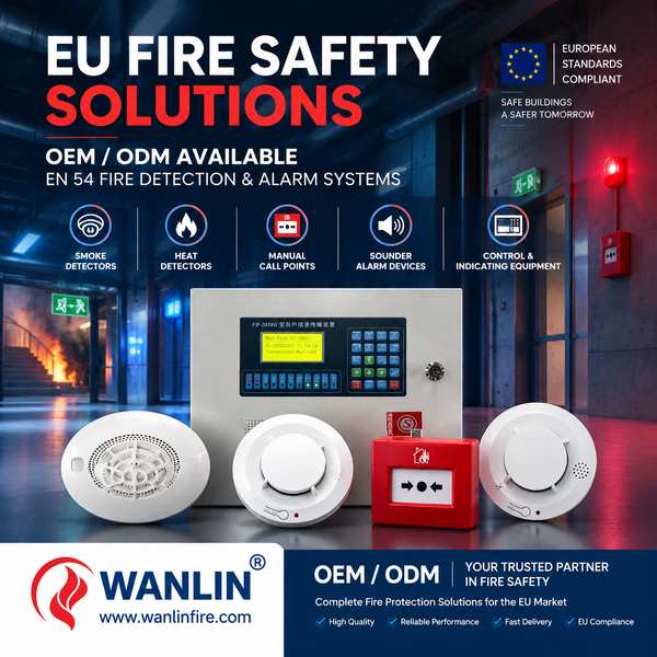 Fixed Temperature Heat Detector A1R - Wanlin Fire Detection OEM Manufacturer in China Best Fixed Temperature Heat Detector A1R Manufacturer | Budapest, Hungary - CE RoHS Wanlin