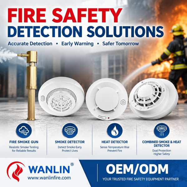 App Connected Smoke Detector Tester - Wanlin Fire Detector Test Equipment OEM Manufacturer in China Best App Connected Smoke Detector Tester Manufacturer | Bangkok, Thailand - CE RoHS Wanlin