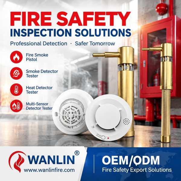 Fire Alarm Test Kit Backpack Complete - Wanlin Fire Detector Test Equipment OEM Manufacturer in China Best Fire Alarm Test Kit Backpack Complete Manufacturer | Warsaw, Poland - CE RoHS Wanlin