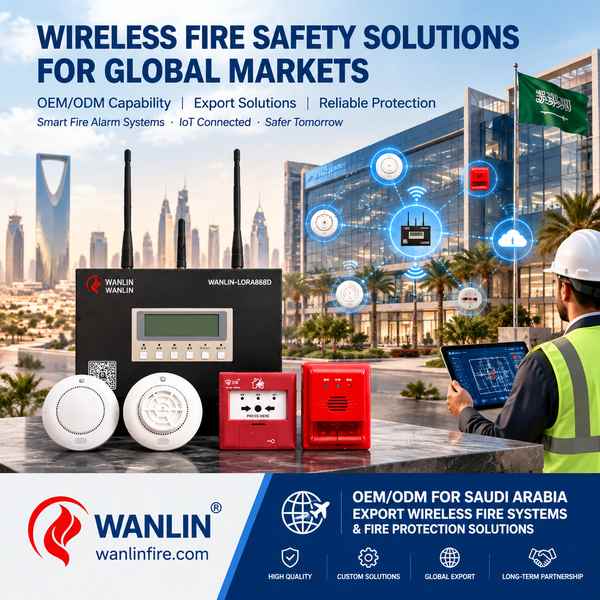 WANLIN-340 LoRaWAN Heat Detector - Wanlin Wireless Fire Alarm System Manufacturer in China Best WANLIN-340 LoRaWAN Heat Detector Manufacturer | Riyadh, Saudi Arabia - Wanlin Wireless Fire