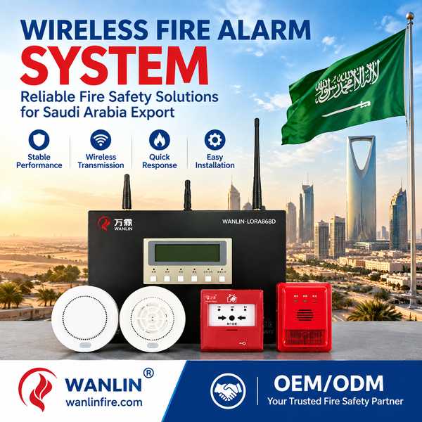 Meilleur fabricant de panneaux d'alarme incendie sans fil WANLIN-860 4G Riyad, Arabie saoudite