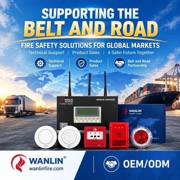 WANLIN-260 Home Fire Safety Package (WiFi) — CE, EN 54 Certified, Factory Direct Wireless Fire Alarm for Parking Garage fire protection equipment for Makassar, Indonesia