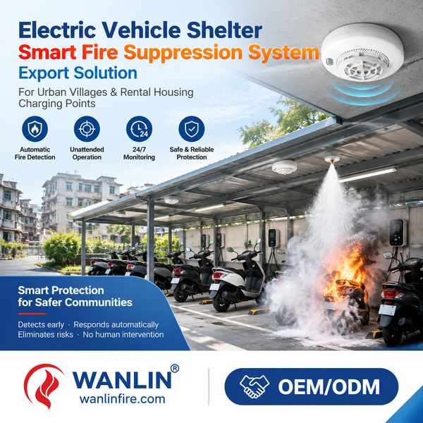 AI Flame Detection Camera for E-Bike Shelters - Wanlin E-Bike Shelter Fire Suppression Manufacturer in China Best AI Flame Detection Camera for E-Bike Shelters Manufacturer | New York, United States - Wanlin Fire