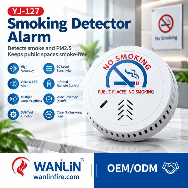 Best Hotel Smoking Detection System for Guest Rooms Manufacturer | Manchester, United Kingdom - Wanlin Fire