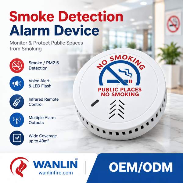 NB-IoT Smoking Detector for Campus Buildings - Wanlin Smoking Detection Manufacturer in China Best NB-IoT Smoking Detector for Campus Buildings Manufacturer | New York, United States - Wanlin Fire